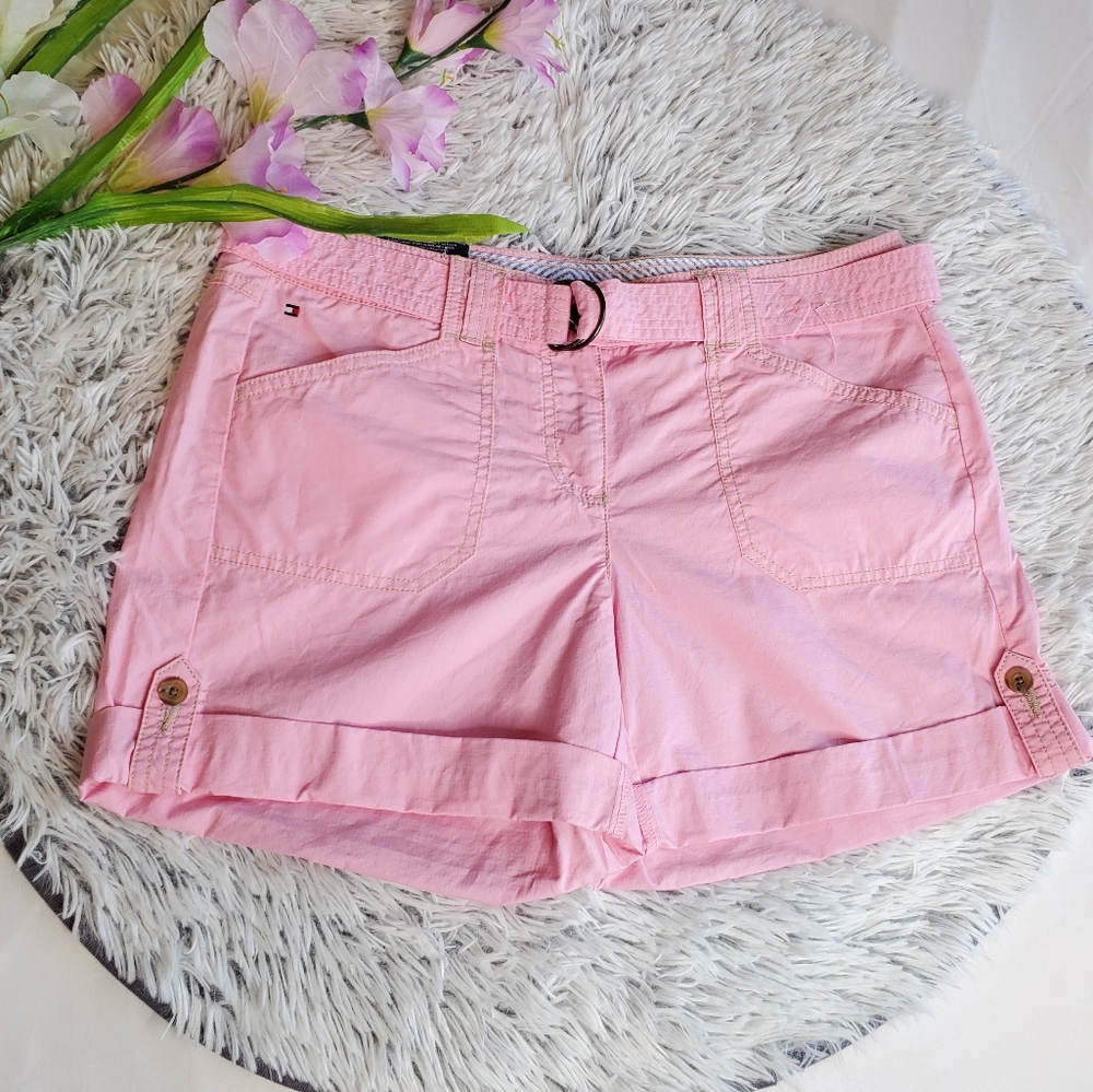 Tommy Hilfiger pink shorts size 8